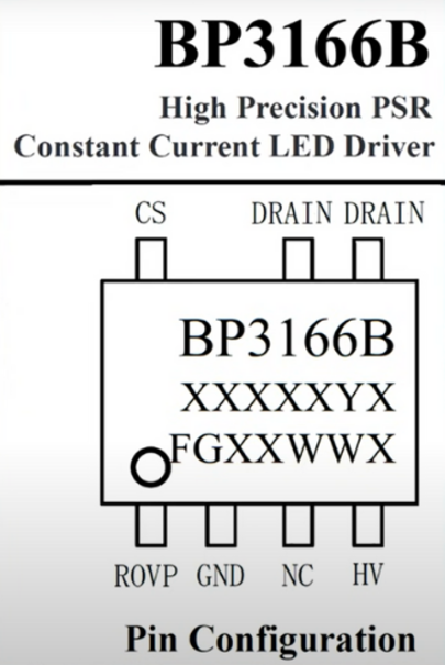 Controlador LED de alta precisión