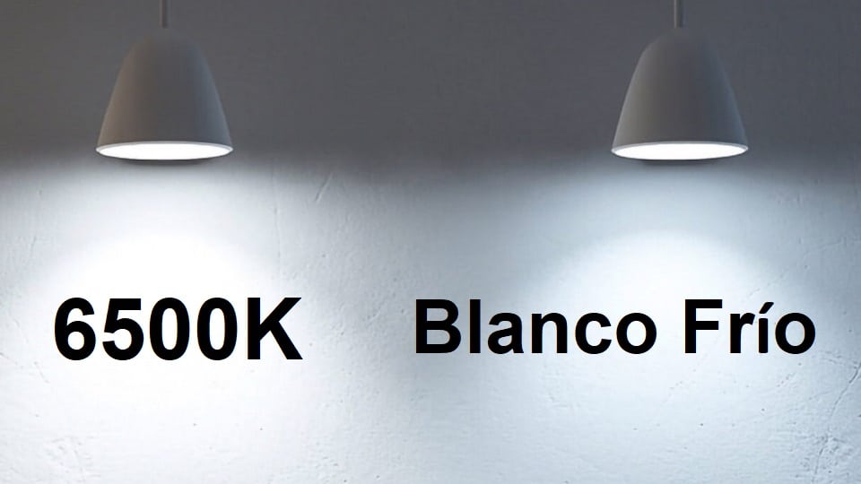definicion de luz de 6500k