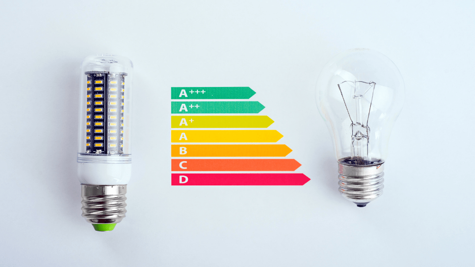 eficiencia y eficacia energetica de los LEDs