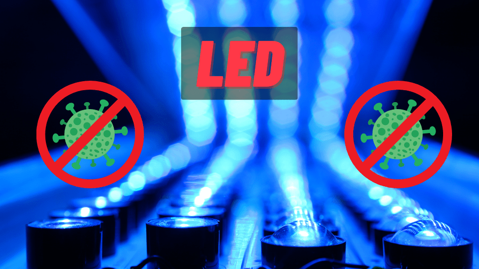 LED para matar virus y bacterias