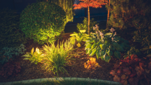 Dañan las luces artificiales de jardín a las plantas