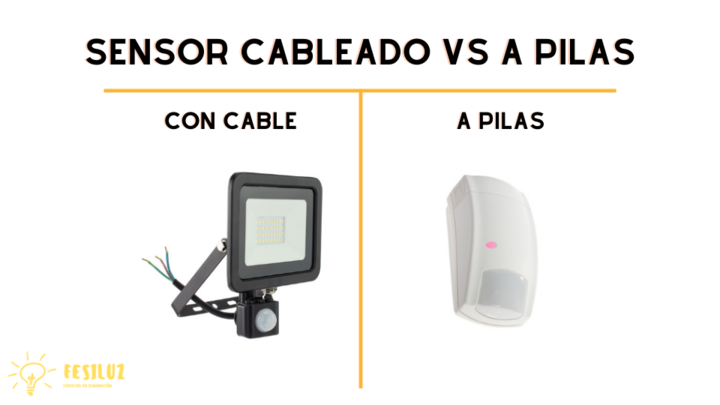 Sensor cableado vs a pilas